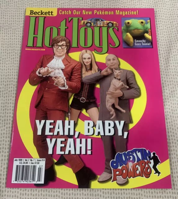 Beckett Hot Toys Collector Magazine Austin Powers 1999 Vol. 2 No.7 Issue #14