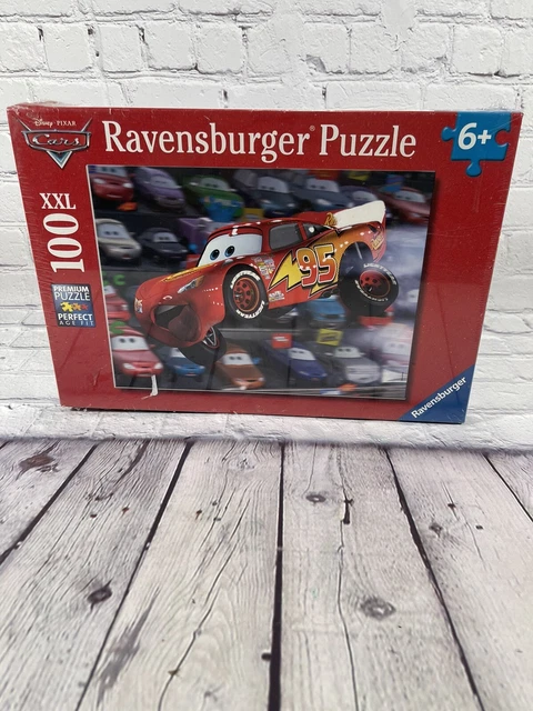 RAVENSBURGER PUZZLE DISNEY/PIXAR Cars Lightning McQueen 100 Pieces XXL ...
