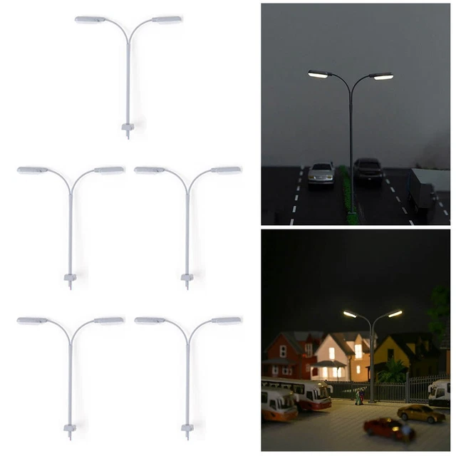 Lampadaire Cyberpunk Double modèle 3D