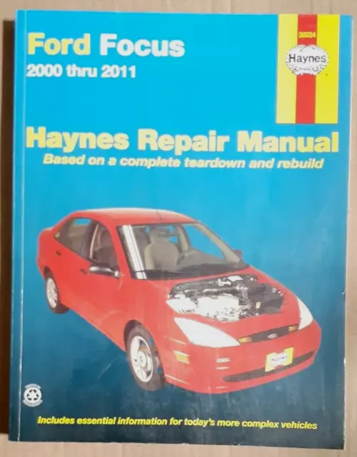 Haynes Ford Ford Focus 2000-2005/2006/2007/2008/2009/2010/2011 Repair Manual