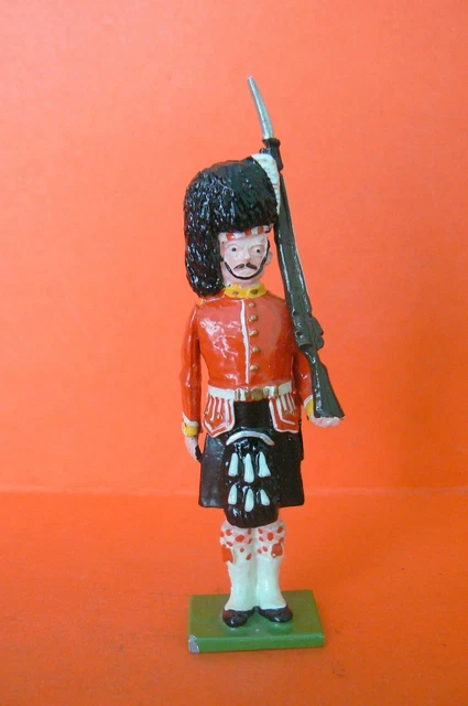 Soldat De Plomb Anglais - Timbalier De La Garde - Échelle 1:32 (60mm) - Vintage