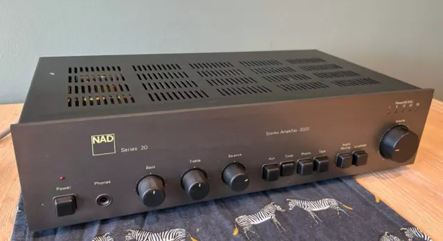NAD 3020 Series 20 Stereo Amplifier - Not Tested