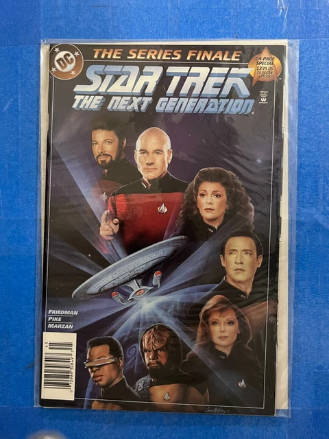 Star Trek The Next Generation Series Finale 64 Page Special DC Comics 1994 newss