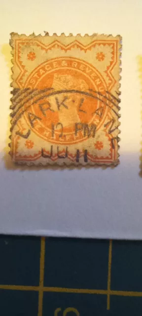 Queen VICTORIA stamps, Used. Half Penny And Penny