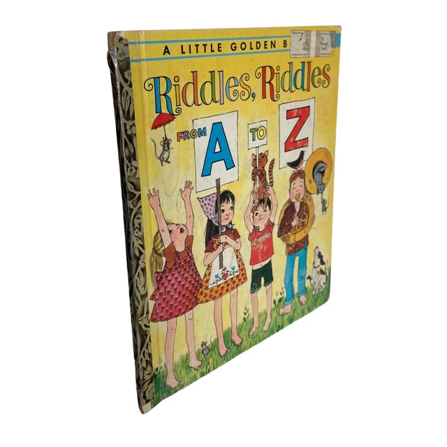 LITTLE GOLDEN BOOK RIDDLES, RIDDLES from A to Z