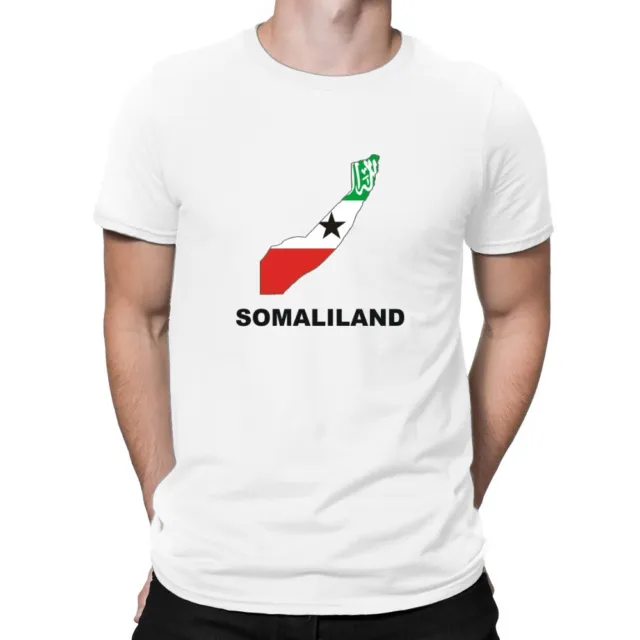 Somaliland - Country Map Color T-Shirt