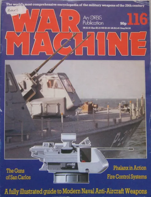 War Machine Orbis magazine Issue 116 Modern Naval Anti-Aircraft Weapons