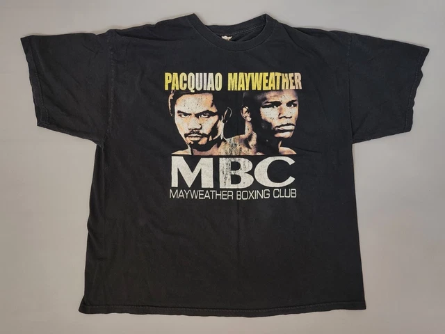 Boxing Shirt 2XL Floyd Mayweather vs Manny Pacquiao 2015 Pound For Pound WBC Boxing Shirt 2XL Floyd Mayweather vs Manny Pacquiao 2015 Pound For Pound WBC