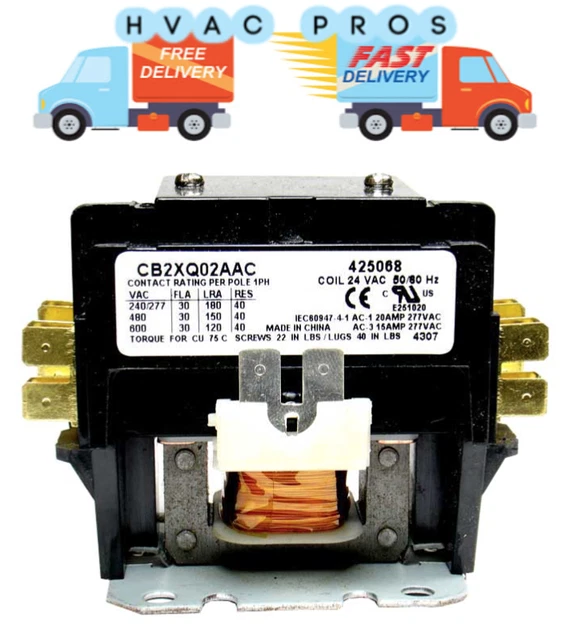 American Standard OEM Start Relay: SPST, 35A Coil, UK | Ubuy