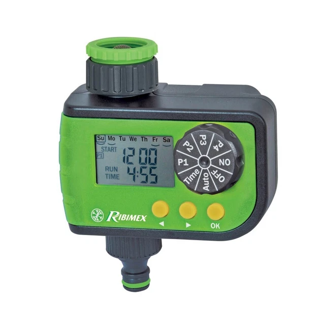 Programmatore Centralina Timer per Irrigazione acqua Giardino Digitale Ribimex