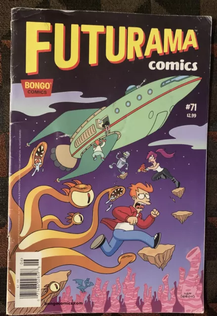 Futurama Comics #71 Bongo Comics 1st Print | Bender Fry Leela