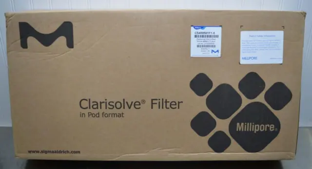 Millipore Clarisolve Filter in Pod Format 40MS 0.11 sq.m CS40MS01F1-X ++ NEW ++