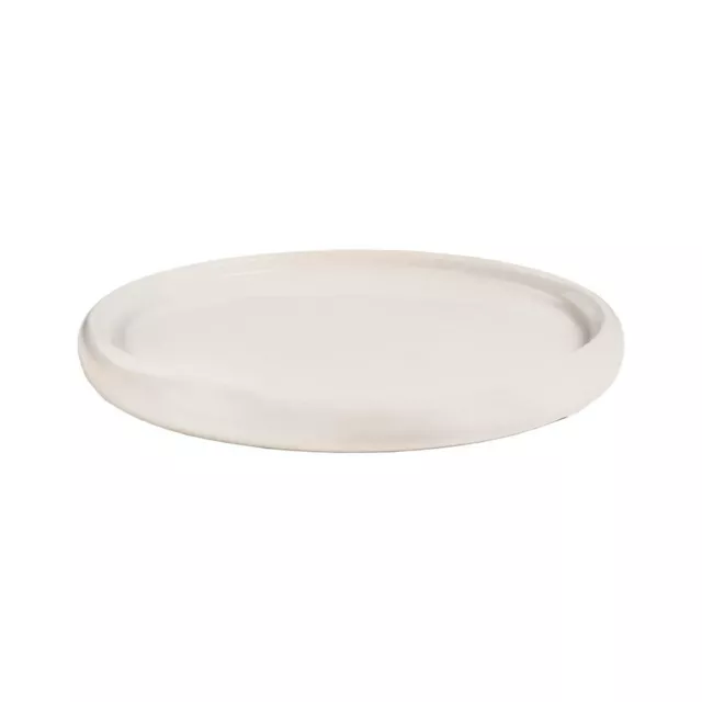Assiette Plate Fjordo Blanc Ø 26,8 CM en Porcelaine - MEDRI - Restaurant