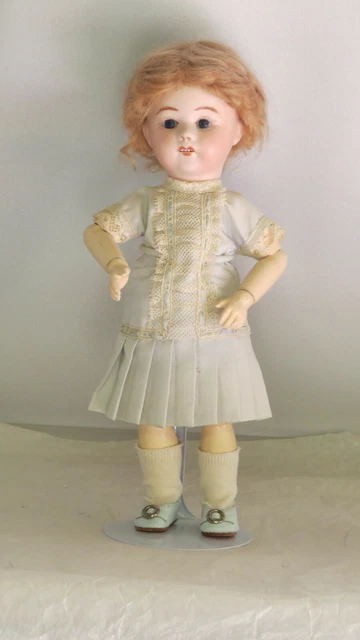 Poupée Loulette Asiatique 24 Cm - Création Porcelaine Yeux Soufflés