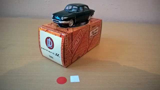 Miniature NOREV 1/43 - Jaguar 1 Litre, 400 - N°17 - Boîte Assortie (repro)