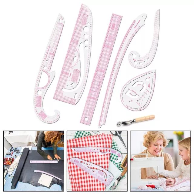 Reliable Sewing French Curve Ruler Set for Designers and Pattern Makers