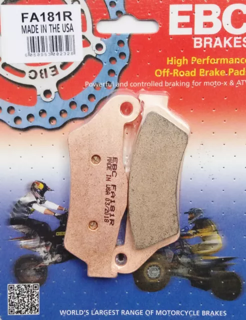 FA181R RENNSPORT - EBC Bremsbeläge brake pads Bremsklotz vorne