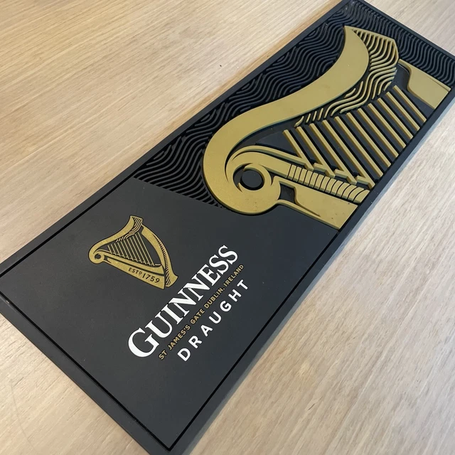Guinness Draught Rubber Bar Runner