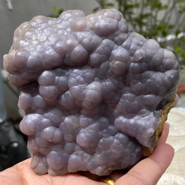 690g Translucent Blue Fluorite Stalactiform After Anhydrite Mineral Peru