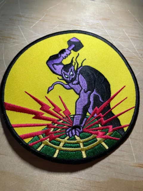 1980s/1990s? US AIR FORCE PATCH-875th BOMB SQUADRON-ORIGINAL USAF HERITAGE!