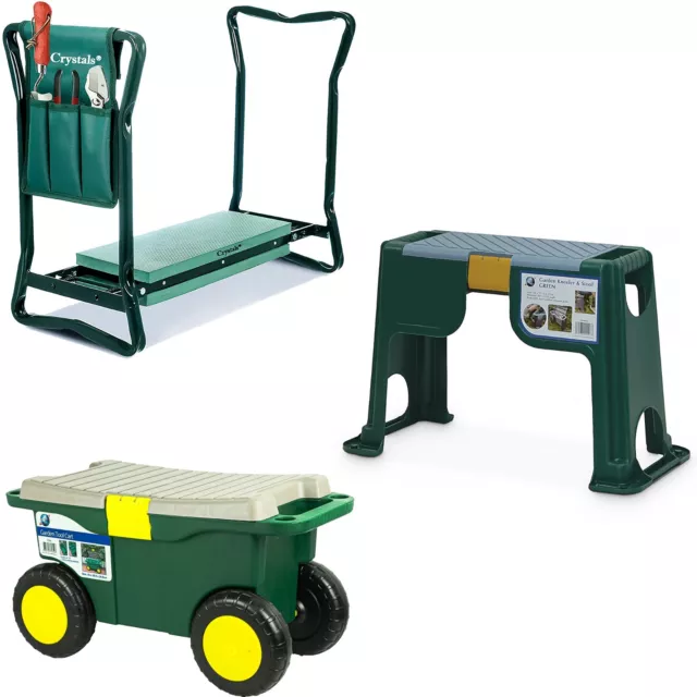 Portable Garden Kneeler Foam Knee Pad Stool Seat Gardening Kneeler Tool Storage