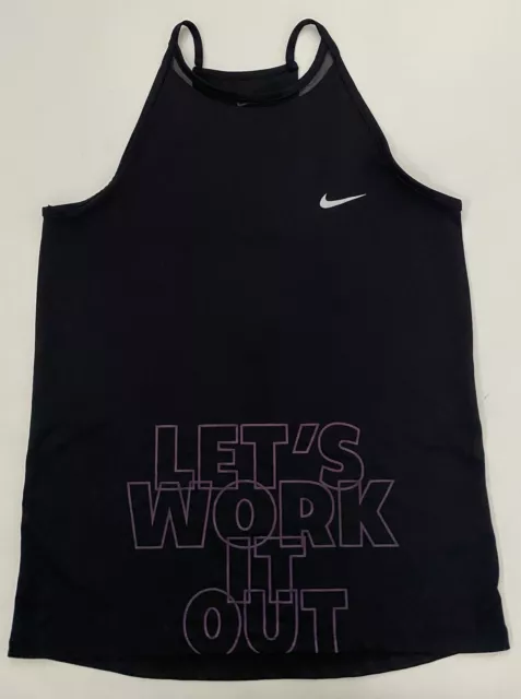 Women's Nike Dri-Fit Activewear Stretch Sport Top T-shirt Size XL.