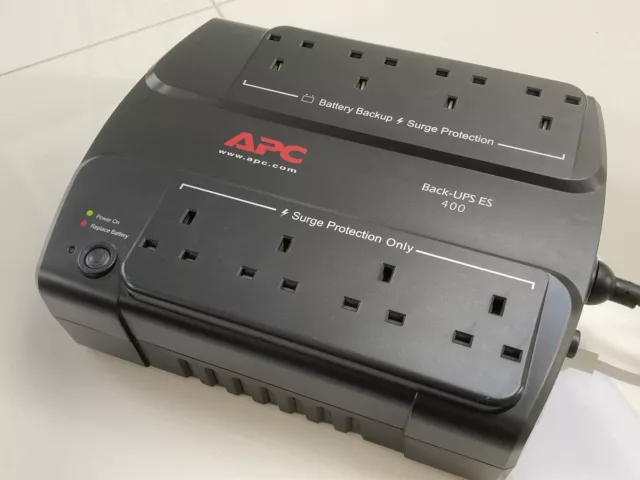 APC Back-UPS 400 VA 240W Battery Back-up UPS Uninterruptible Power Supply UPS