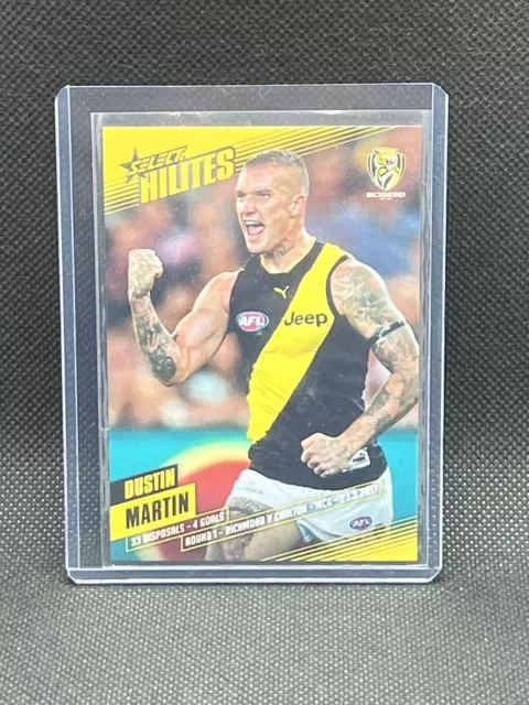 2017 Afl Select Hilites Card Sh1 Dustin Martin Richmond 089/329