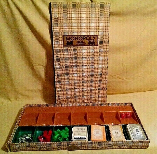 Jeu Monopoly Miro Parker 1992 Version Francs - Complet Et En Superbe état Vintage