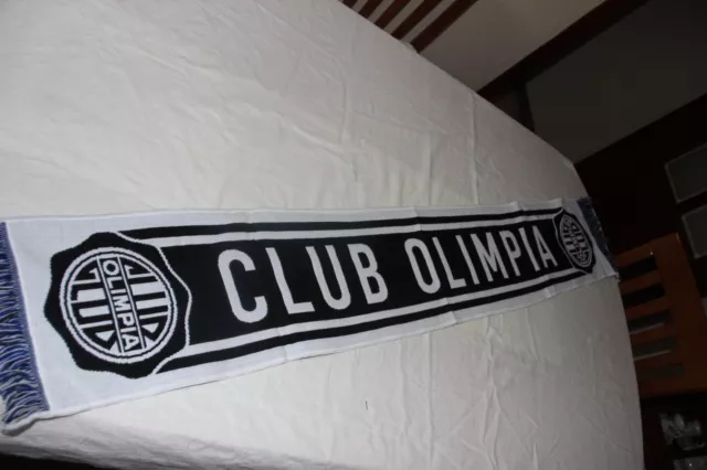 Bufanda De Futbol Del Equipo Paraguayo Club Olimpia De Asuncion