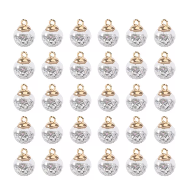 30 Pcs DIY Accessory Accessories Earring Pendant Charms Decorate