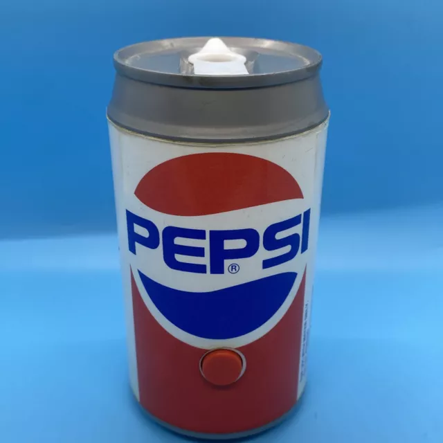 Pepsi Cola 1989 Vintage Water Squirting Mechanical Soda Pop Can