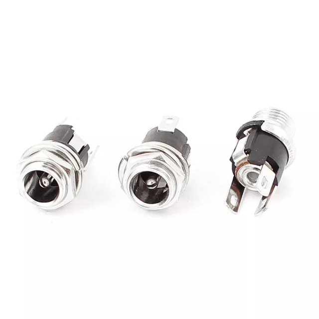 3 Un. 5,5 mm x 2,1mm DC Poder Jack Enchufe Hembra Adaptador Conector