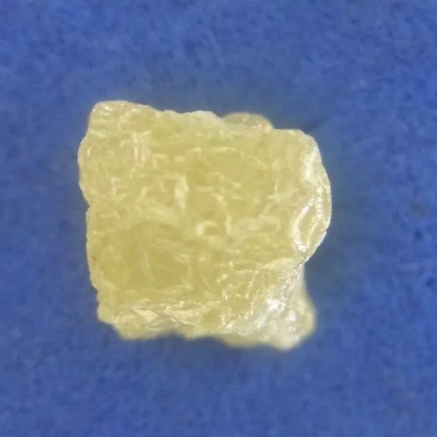 Africain Opaque Irrégulier Cube Diamant Naturel Diamant Jaune Couleur 1.38tcw