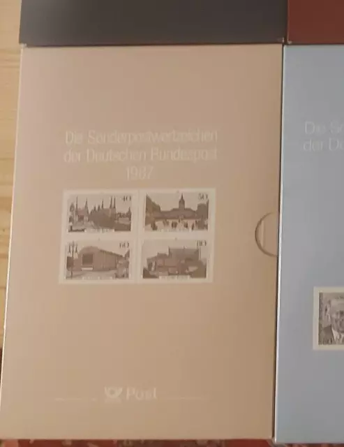 1 x Die Sonderpostwertzeichen der Deutschen Bundespost 1987