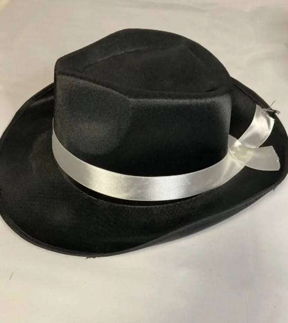 SPIRIT HALLOWEEN COSTUME Black Fedora gangster hat £14.10 – PicClick UK