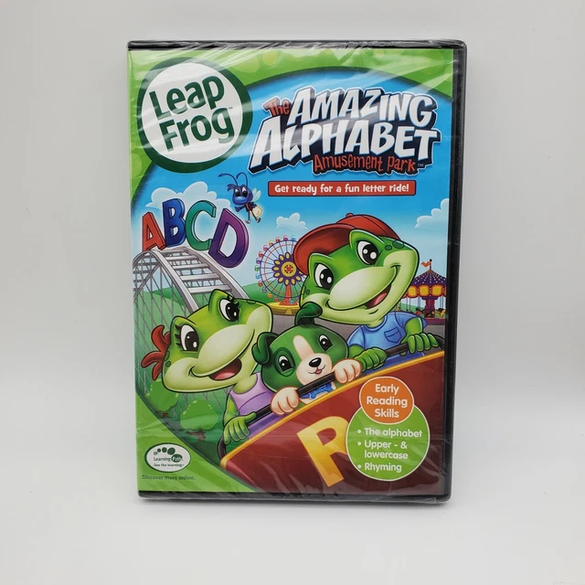 LEAPFROG THE AMAZING Alphabet Amusement Park DVD 2010 Canadian Version