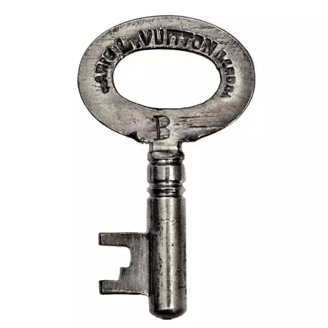 Antique LOUIS VUITTON Automotive Trunk Key Code 'B'  1½" - ref.k151