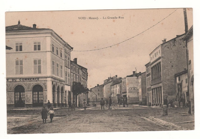 Cpa 55 - Void : La Grande Rue (Meuse) Non Écrite