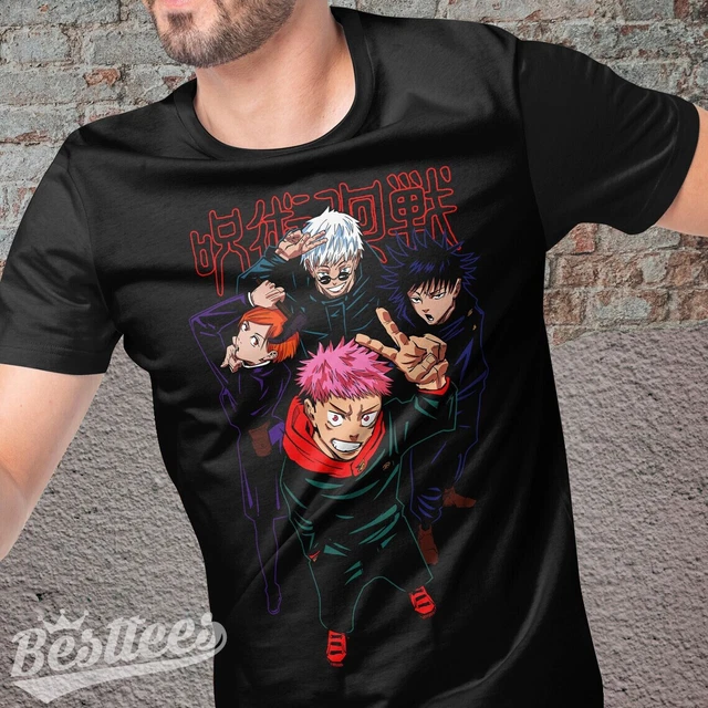 JAPANESE JAPAN ANIME MANGA Jujutsu Kaisen Itadori Sukuna Graphic Cool T