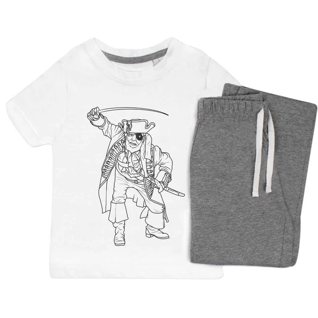 'Pirate' Kids Nightwear / Pyjama Set (KP034562)