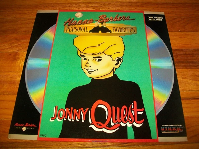 JONNY QUEST Laserdisc LD EXCELLENT CONDITION ULTRA RARE HANNA-BARBERA FAVORITES!