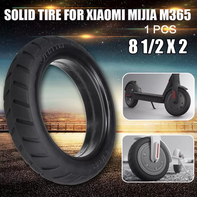 Rueda de neumático sólido 8,5 pulgadas 8 1/2X2 para scooter eléctrico Xiaomi M365/1S/Pro/Pro2 2