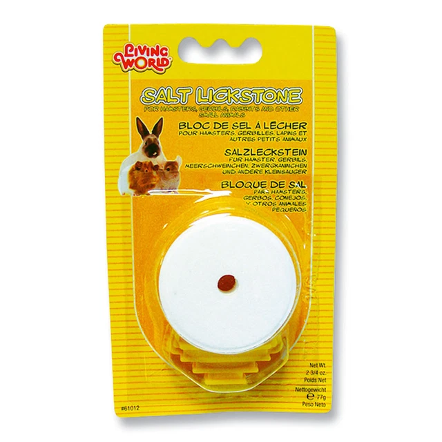Living World Salegar Jumbo con Soporte 77G para Roedor, Nuevo