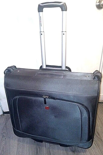 Swiss Gear Wheeled Garment Bag  23" Dark Gray Retractable Handle