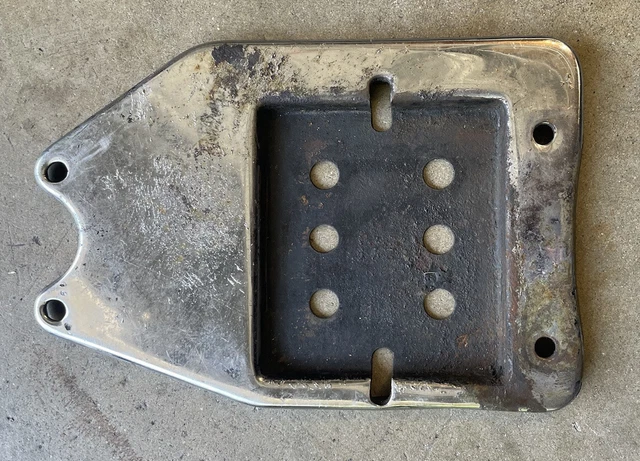 OLD Harley Knucklehead UL Panhead Oil Tank Battery Base Tray 3503-36A 62575-36