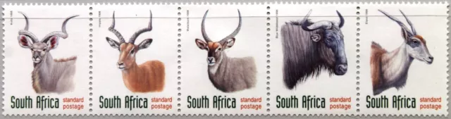 RSA SÜDAFRIKA SOUTH AFRICA 1998 1124-28 X A Tiere Animals Fauna Impala Bock MNH