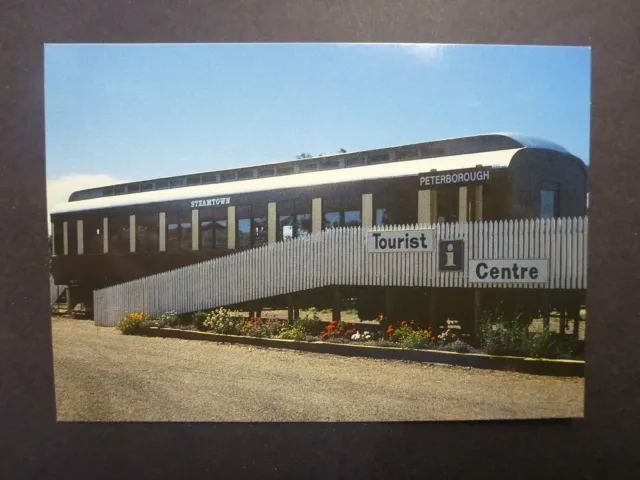Retro Australian Postcard- Peterborough Train Station, Sa