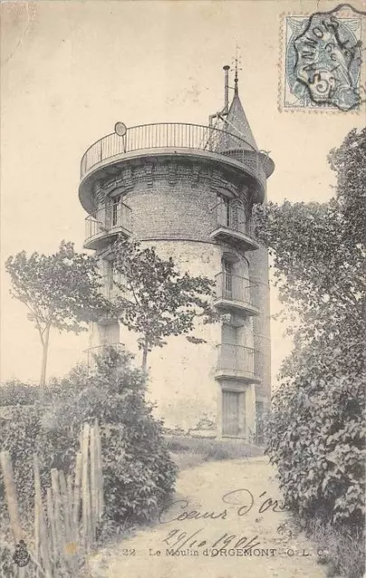 Cpa 95 Le Moulin D'orgemont