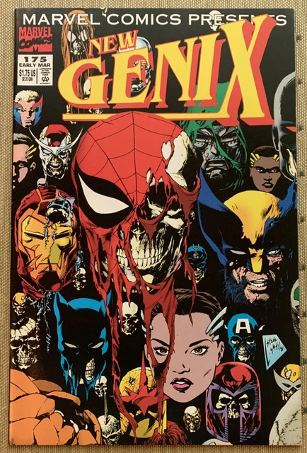 MARVEL COMICS PRESENTS #175 New Genix Final Issue 1995 Hard To Find MARVEL COMICS PRESENTS #175 New Genix Final Issue 1995 Hard To Find